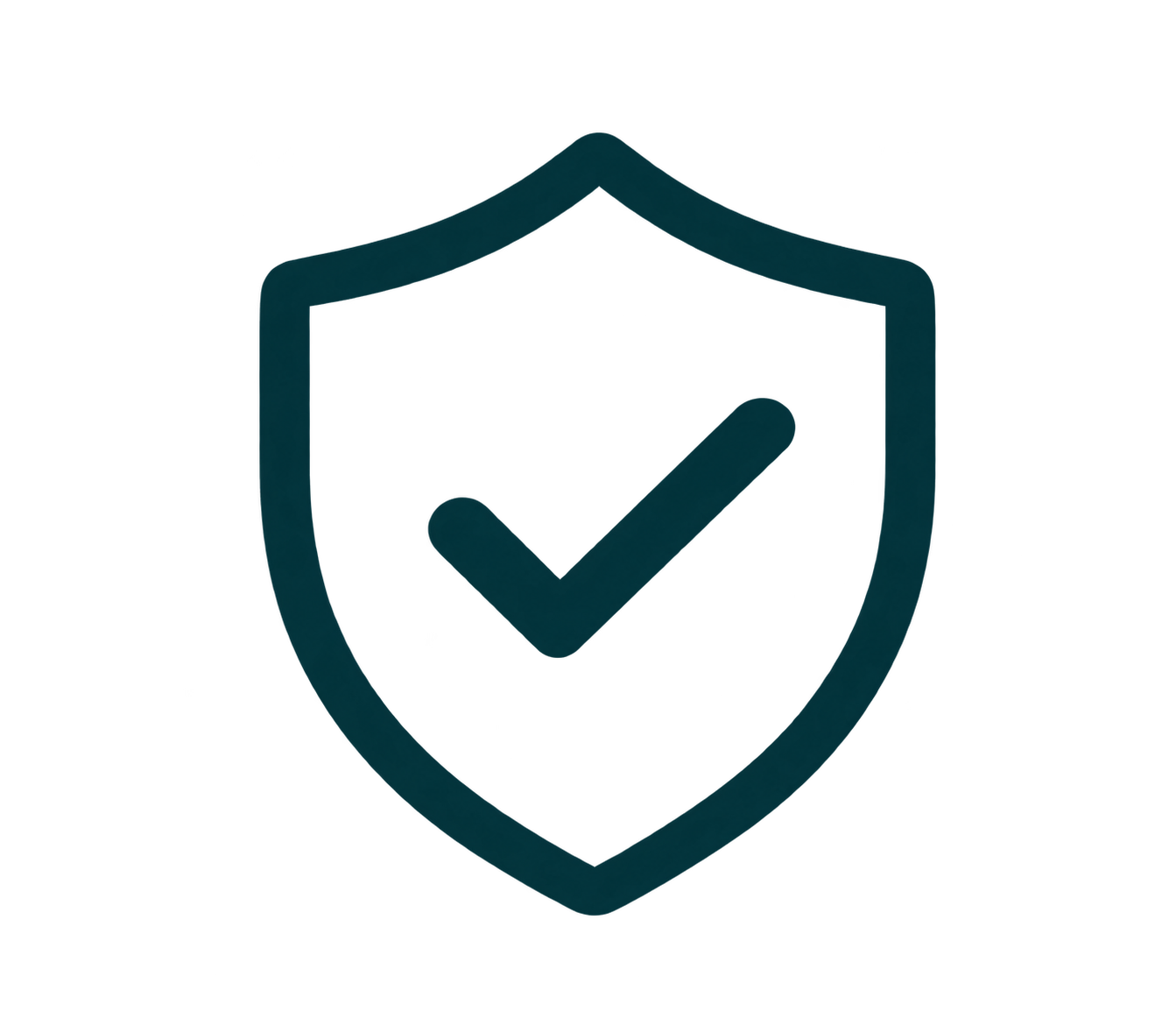 teal shield check icon